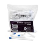 Element Saliva Ejector-Clear Blue